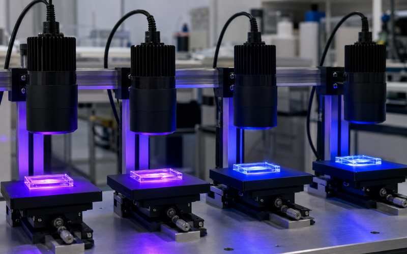 Photoinitiator 184 UV LED compatibility test under 365 nm 385 nm 395 nm and 405 nm wavelengths
