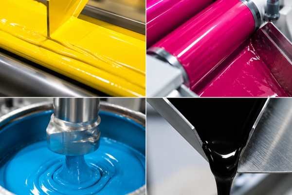 UV offset inks for commercial printing and packaging production